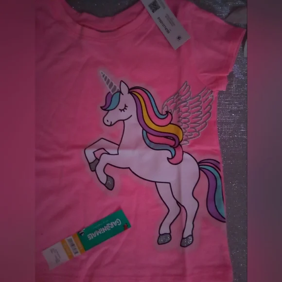 #2828👉🏼 CUTE COLORFUL TWO PIECE SET (SIZE: 3T) T-SHIRT & SHORTS FOR A GIRL - Picture 3 of 13